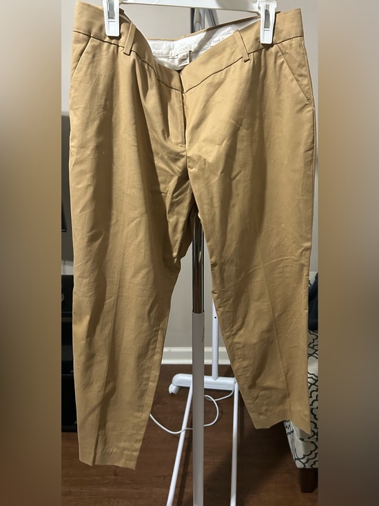 J. Crew Pants - J. Crew Women's Tailored Capri Trousers in Tan